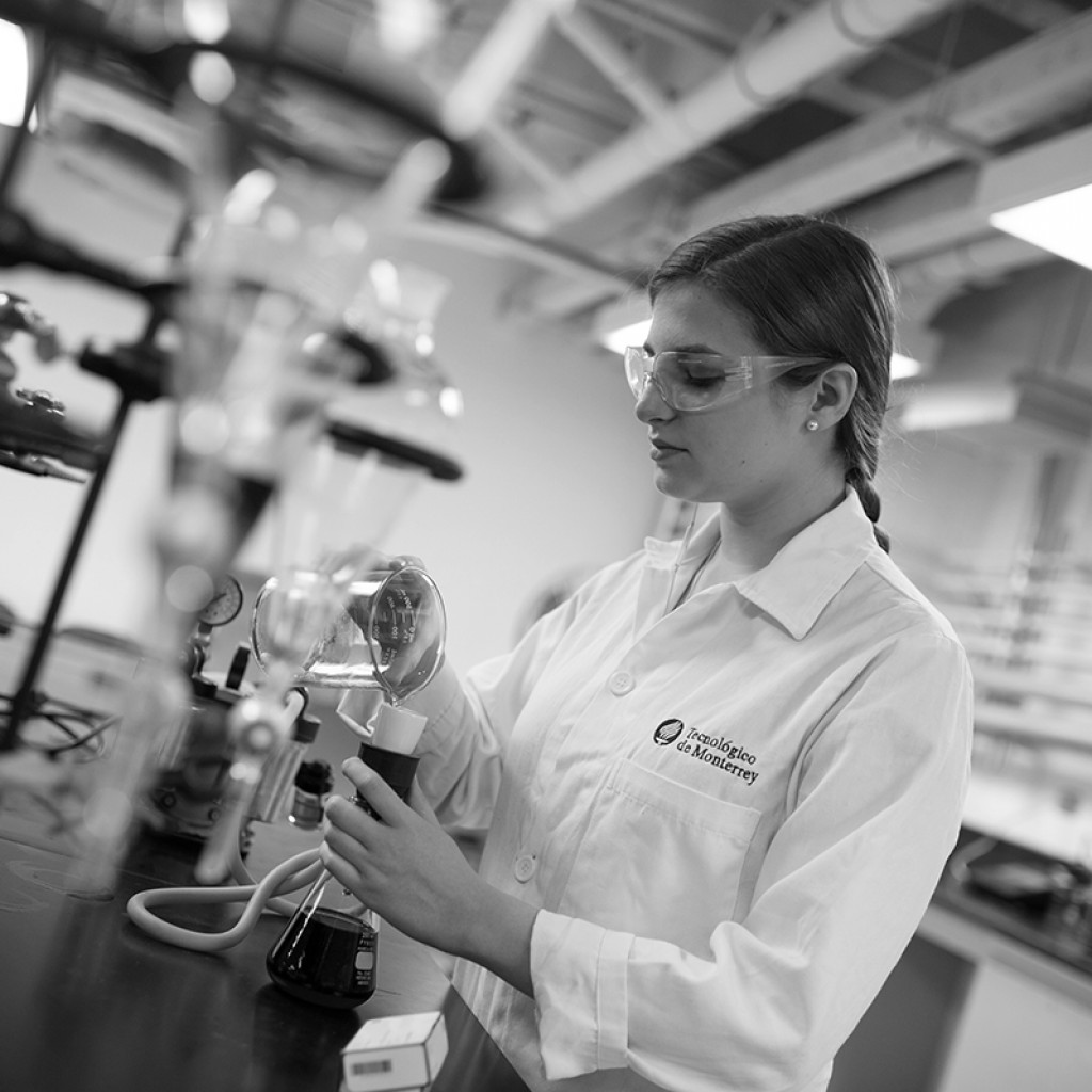 Alumna de Ingeniería Química del Tecnológico de Monterrey