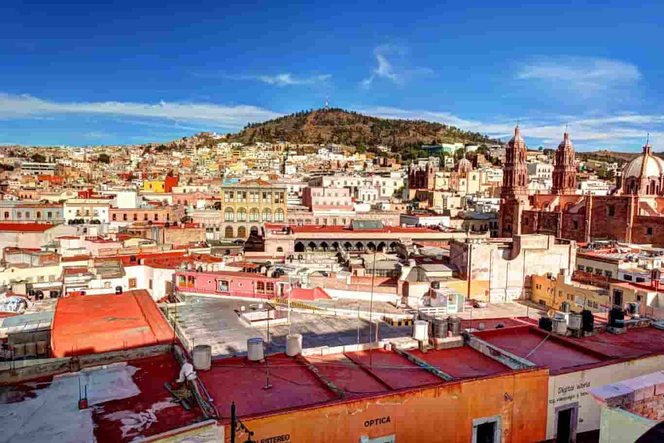 Azoteas del centro histórico de la ciudad de Zacatecas