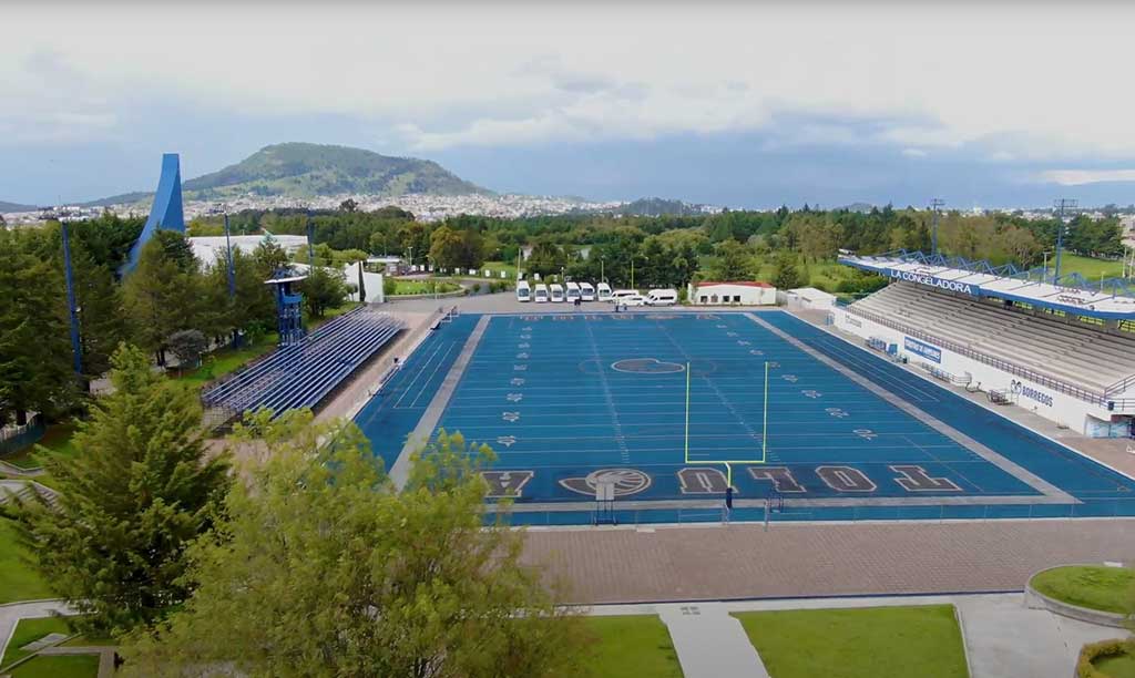 Estadio La congeladora vista panoramica