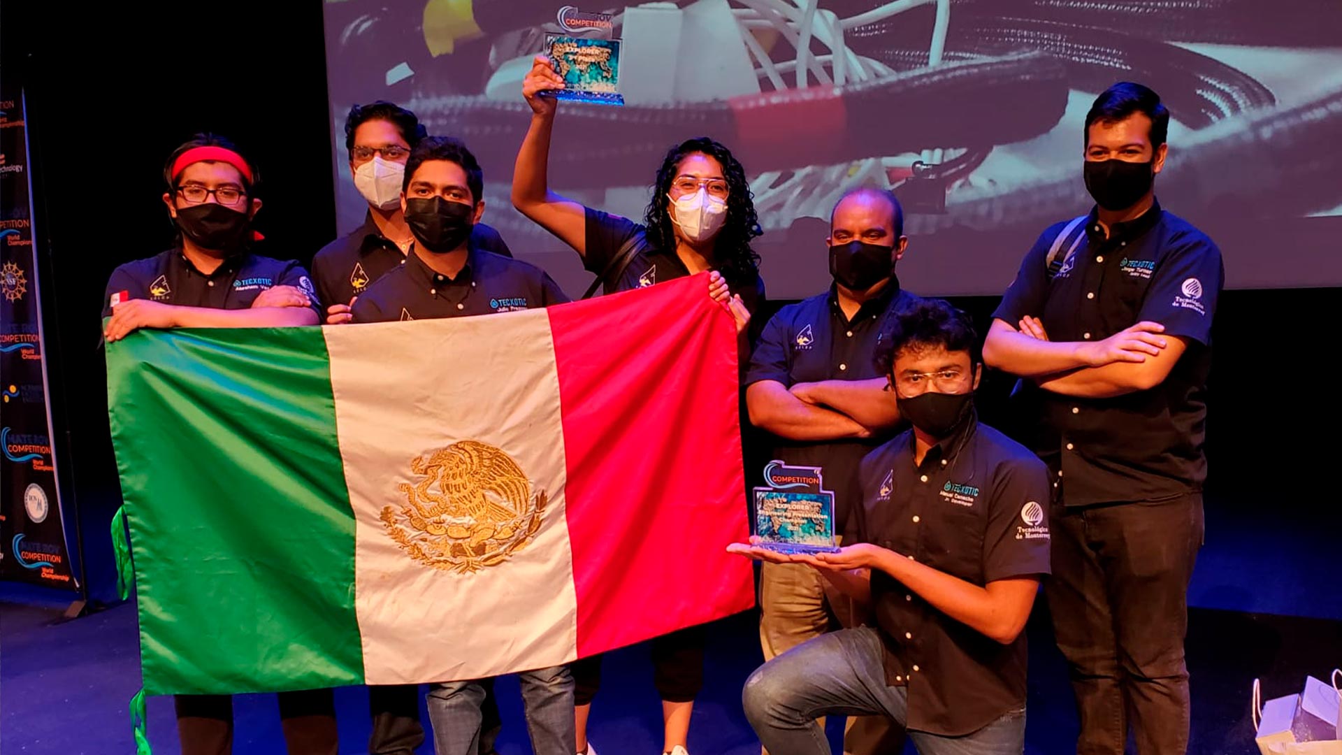 Estudiantes Tec ganan 3er lugar en competencia internacional de robótica submarina