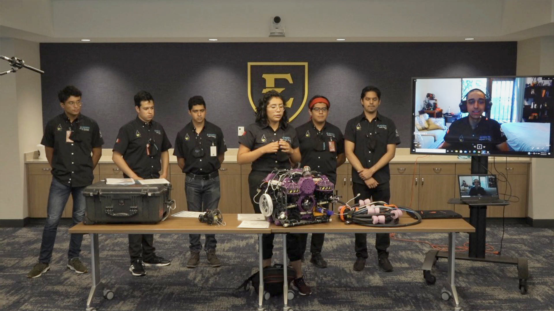 Estudiantes Tec ganan 3er lugar en competencia internacional de robótica submarina