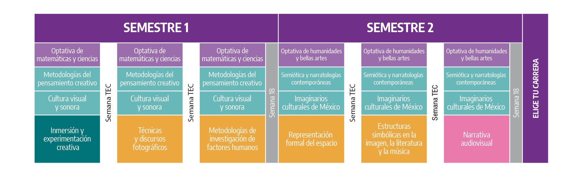 Plan de Estudio Estudios Creativos