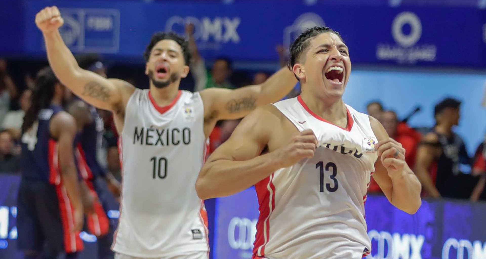 Logra México histórica victoria en basquetbol ante Estados Unidos