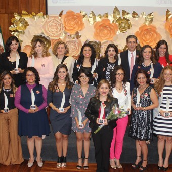 Ganadoras de la sexta edición del Premio Mujer Tec 